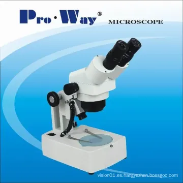 Microscopio estéreo binocular